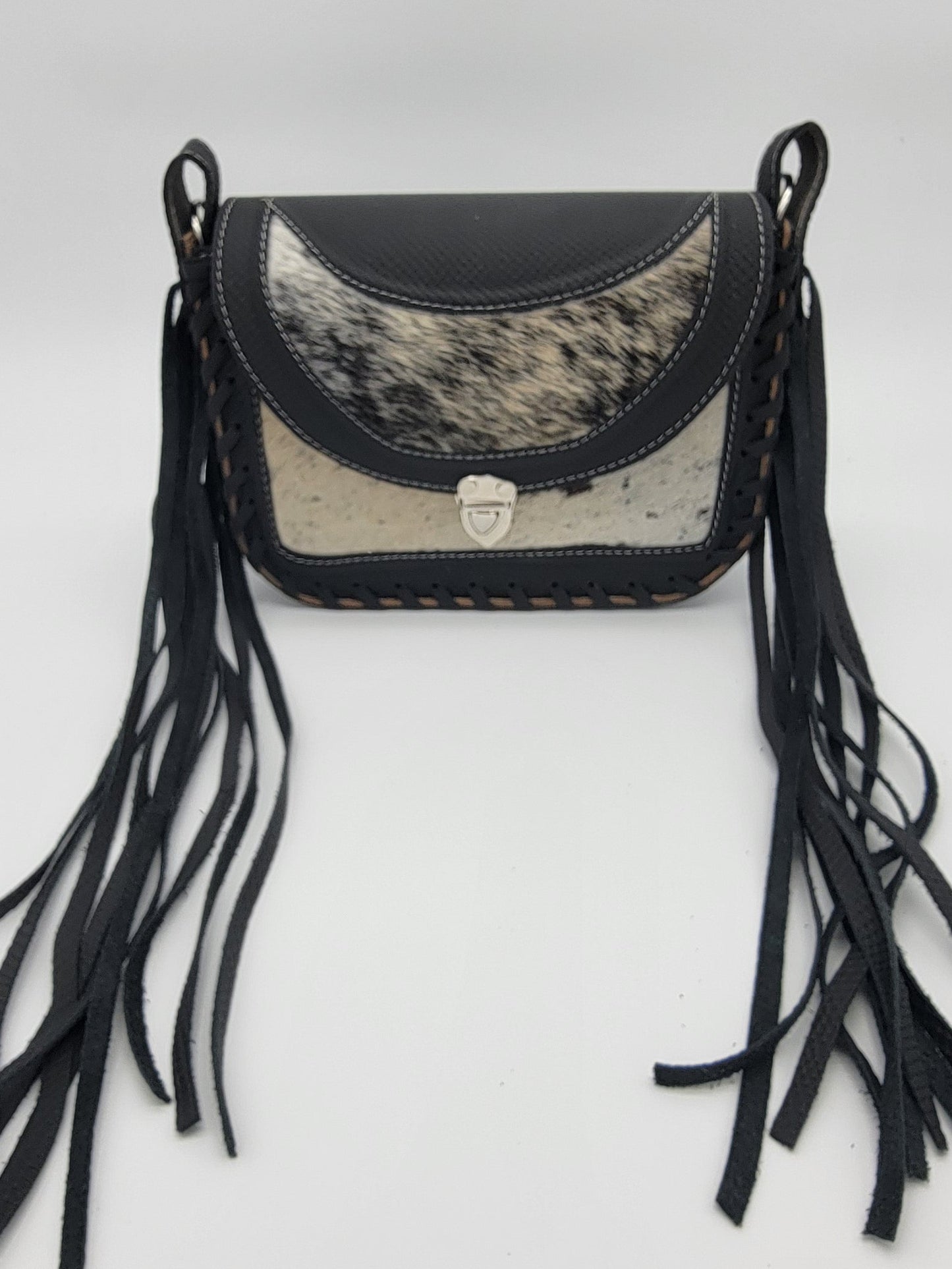 Western Cowhide Crossbody Purse 6