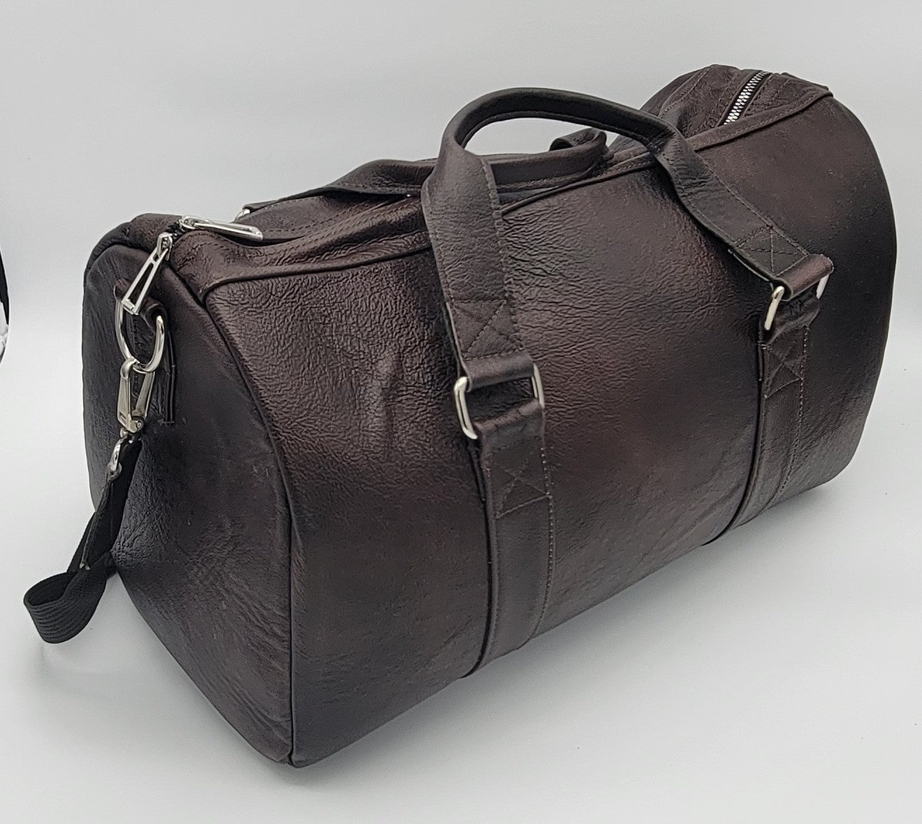 Overnight Travel Bag, Full Grain Leather