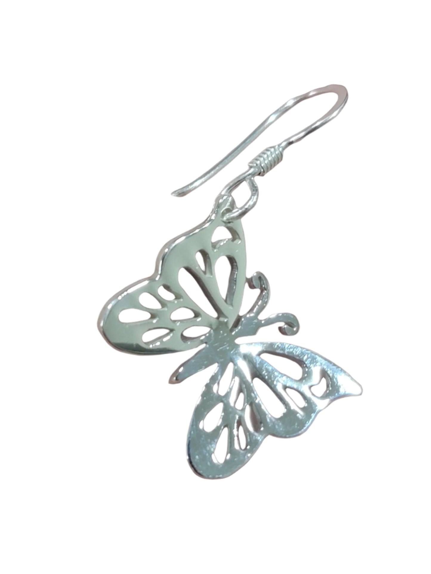 Silver "Butterfly" earrings, 92.5% purity