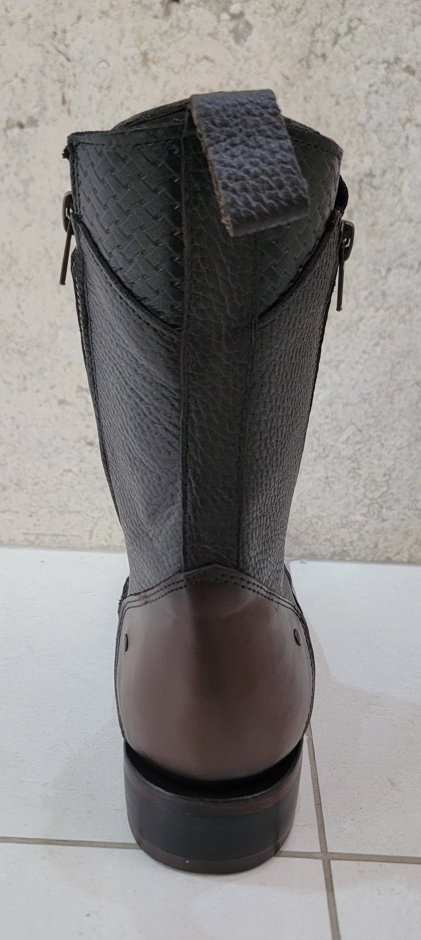 Botas de vestir Roper para hombre, piel flor