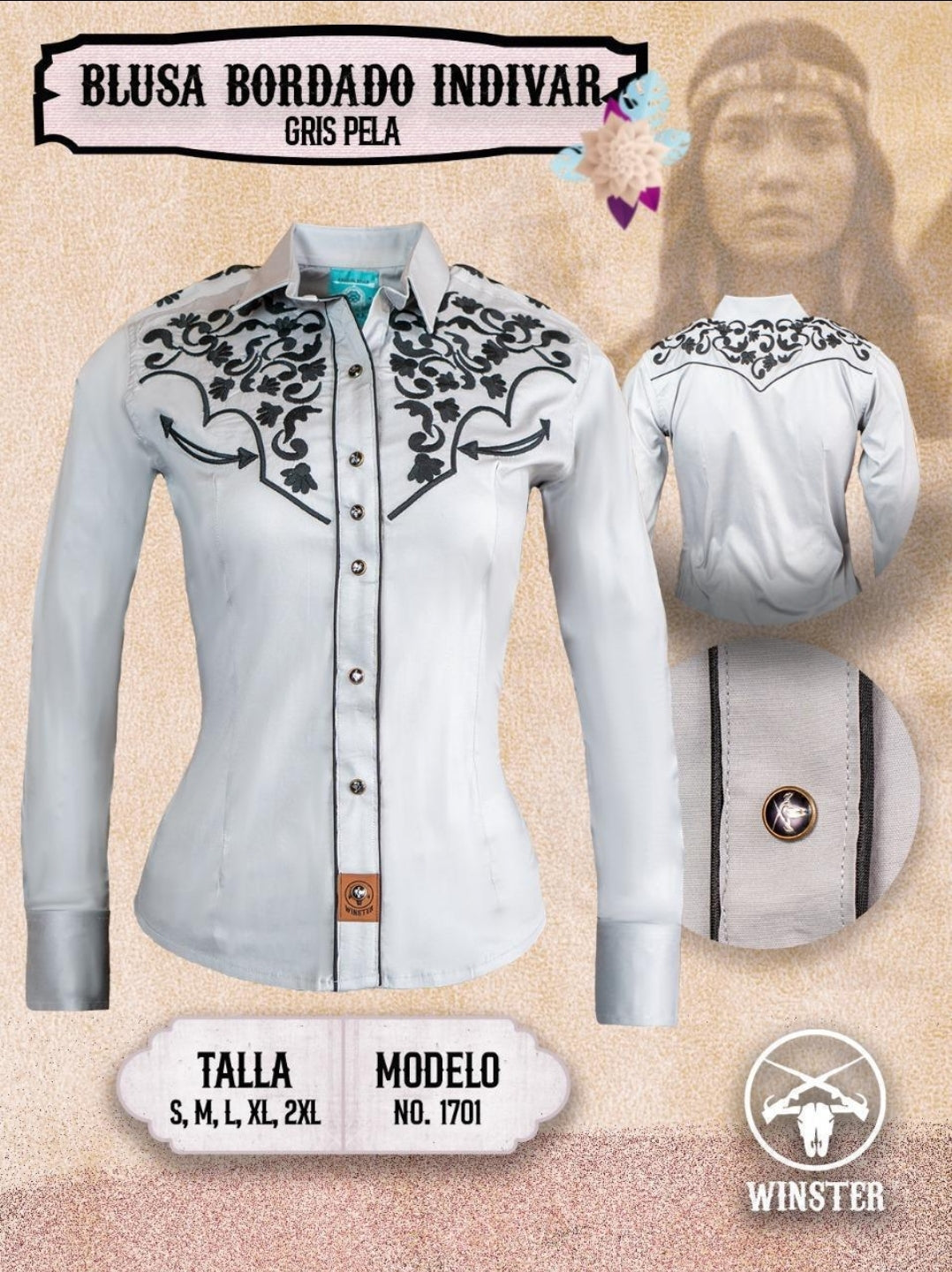 Women's Snap Down Western Shirt
