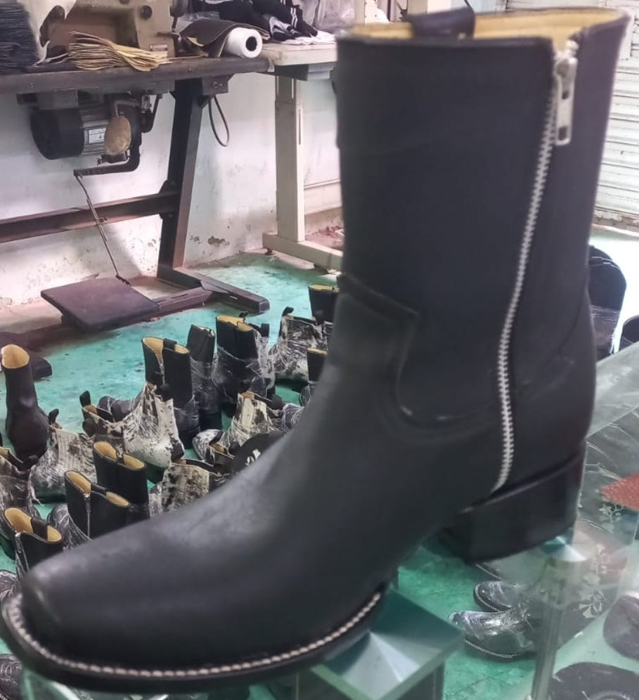 Botas de vestir Roper para hombre, piel flor