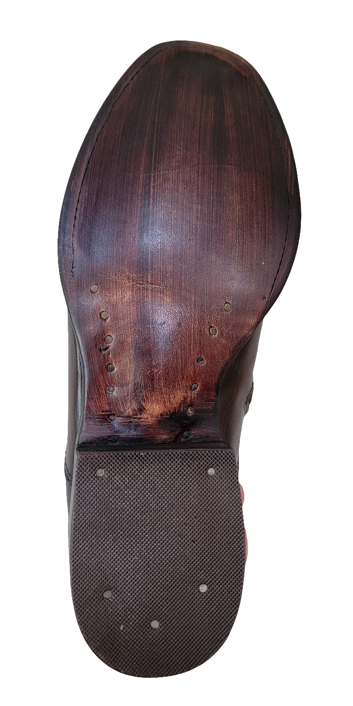 Botas de vestir Roper para hombre, piel flor