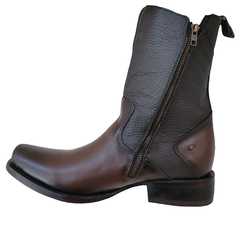 Botas de vestir Roper para hombre, piel flor
