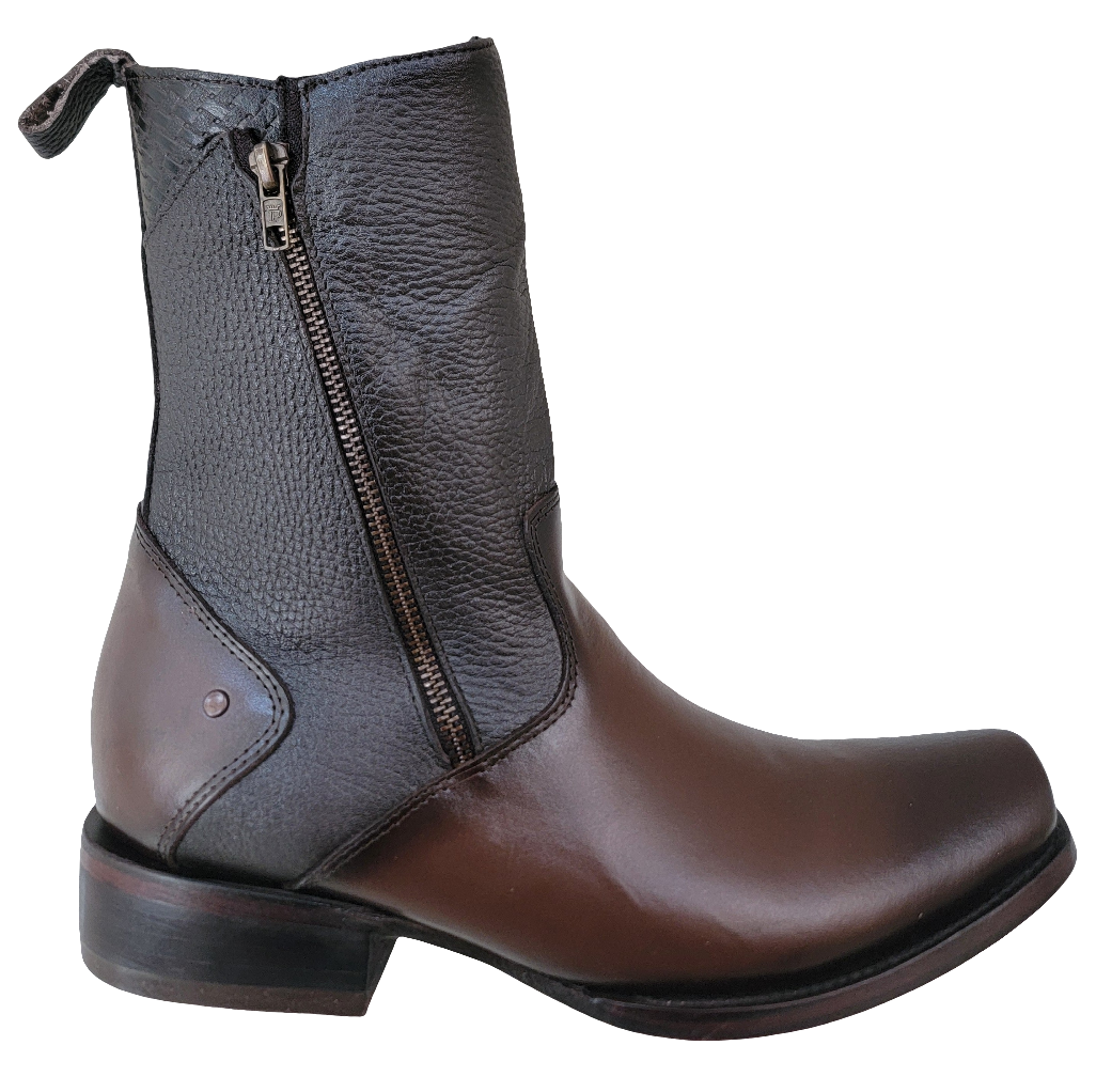 Botas de vestir Roper para hombre, piel flor