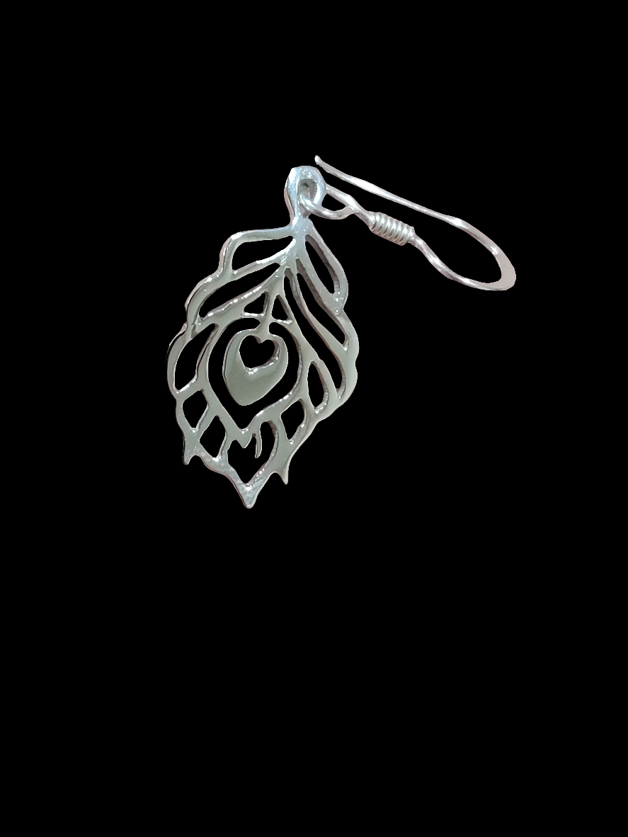 Pendientes de plata, pureza 92,5%